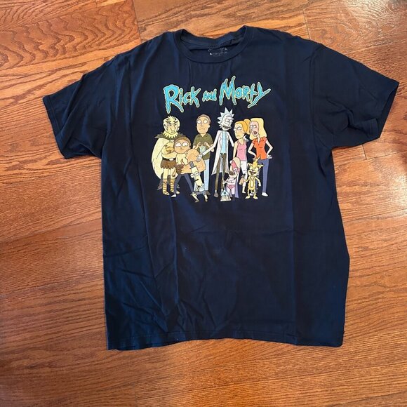 Rick and Morty  Cartoon Network Adult Swim Mens Size Small T-Shirt Short Sleeve - Picture 5 of 8